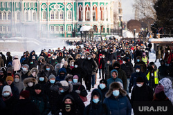 Несанкционированная акция в поддержку оппозиции. Екатеринбург , митинг, шествие, екатеринбург 