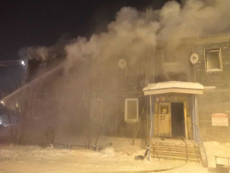 Жители дома вызвали пожарных слишком поздно