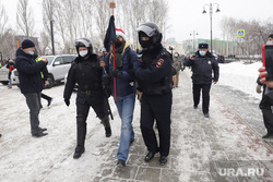 Несанкционированная акция в поддержку оппозиционера. Екатеринбург