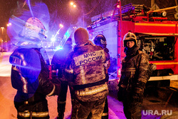 Пожар на Московской. Тюмень