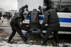 Несанкционированная акция в поддержку оппозиционера. Москва, силовики, протестующие, митинг, росгвардия, протест, навальнинг, винтилово, омон, хапун, задержание актививстов