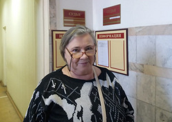 Любовь Усову задержали возле Дворца Молодежи