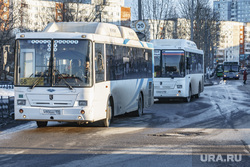 обработка автобусов от коронавируса 16 марта 2010 г. Пермь., автобус, маршрут, общественный транспорт, конечная станция