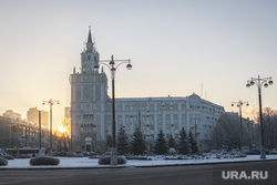 Виды Перми, зима 2020 г. Пермь., зима, гу мвд по пермскому краю, полиция, пермь, гу мвд, башня  смерти