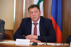 Пресс- конференция на тему подготовки отопительного сезона. Курган, портрет, гонцов александр
