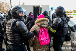 Несанкционированная акция в поддержку оппозиционера. Челябинск , митинг, полиция, задержание, омон, несогласованная акция