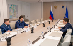 Новый прокурор ЯНАО встретился с губернатором Дмитрием Артюховым
