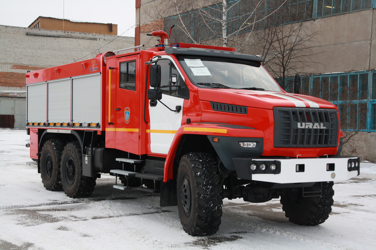 В Подмосковье курганское предприятие покажет пожарную автоцистерну на базе УРАЛ NEXT