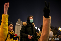 Несогласованная акция протеста после объявления приговора оппозиционеру-блогеру. Москва, полиция, росгвардия, протест, молодежь, омон, несогласованная акция