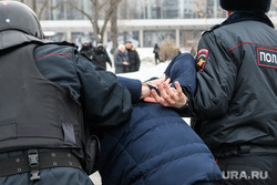 Несанкционированная акция в поддержку Алексея Навального. Екатеринбург