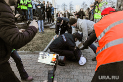Несанкционированная акция сторонников оппозиции. Челябинск, полиция, задержание
