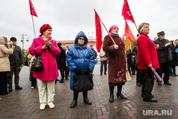 Черепанов Александр. Митинг против итогов сентябрьских выборов. Тюмень, пенсионерки, бабушки