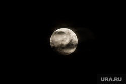 Лунное затмение. Екатеринбург , облака, луна, ночь, полнолуние, лунное затмение