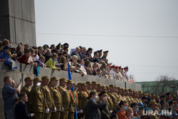 Парад, посвященный 76-й годовщине Победы в Великой Отечественной войне. Екатеринбург