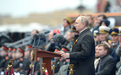 Путин изменил речь во время выступления