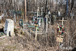 Виды Екатеринбурга, могилы, ивановское кладбище
