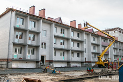 Разное. Курган, строительство дома, новостройки, стройка