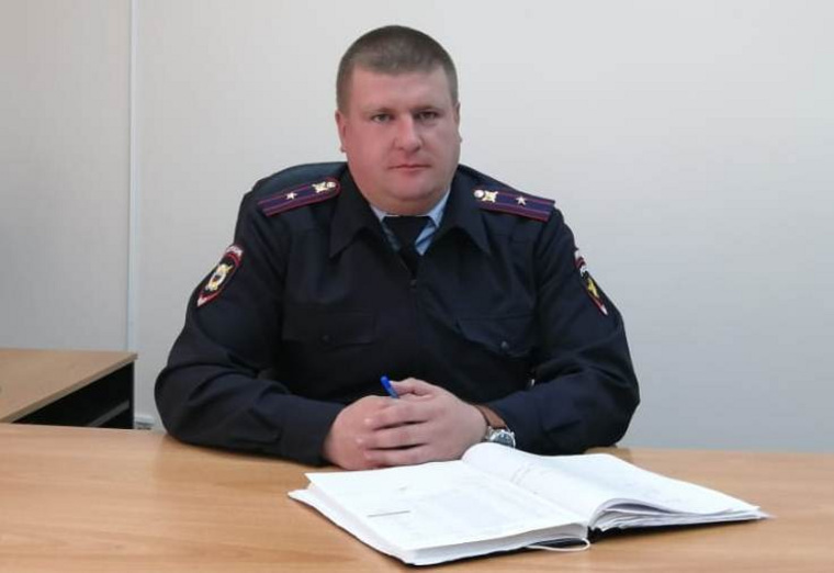 Майор полиции Александр Чернышов служит в ЯНАО с 2018 года