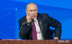 Пресс-конференция Президента России Владимира Путина. Москва