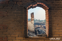 Верховые пожары в поселках Джабык и Запасное. Челябинская область, джабык