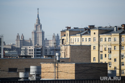 Виды Москвы, гостиница украина, город москва, сталинская высотка