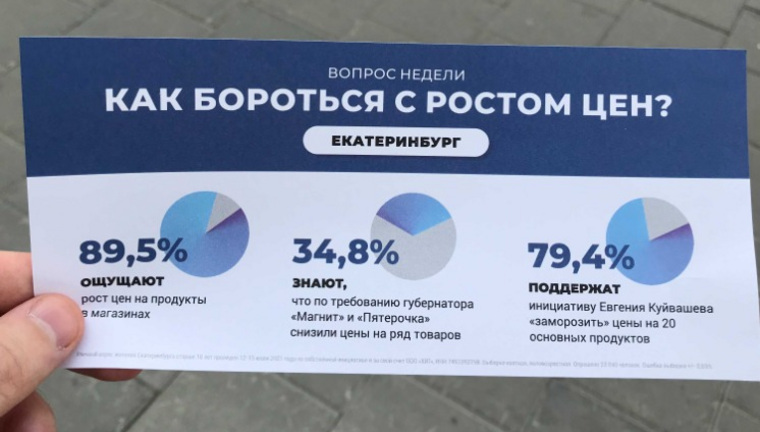 Такие листовки начали раздавать на улицах несколько дней назад