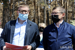 Поездка полпреда Владимира Якушева и Алексея Текслера в районы пострадавшие от пожаров. Челябинск