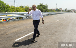 Алексей Текслер проверил готовность к вводу в эксплуатацию двух путепроводов. Челябинск, разметка, путепровод, текслер алексей, дорога, троицкий тракт, путепровод на дарвина, путепровод на коксохиме