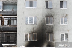 Последствия пожара на улице Рассветная, 7. Екатеринбург, многоэтажка, жилой дом, последствия пожара, многоквартирный дом