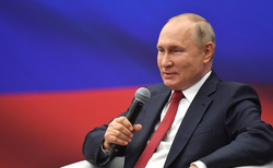 Владимир Путин пожелал единороссам успехов на выборах