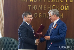 Якушев и Богданов. Подписание соглашения между ТО и 