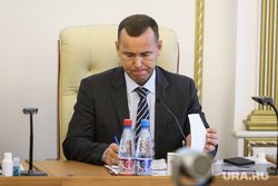Полпред Президента РФ в УрФО Николай Цуканов на заседании правительства. Курган, шумков вадим