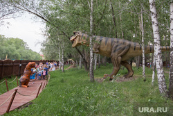Открытие Парка Динозавров «Затерянный мир» в ЦПКиО. Курган, парк динозавров, динозавры, парк затерянный мир