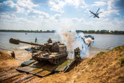 Ко Дню инженерных войск-2019, война, танк