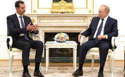 Путин и Асад встретились в Кремле
