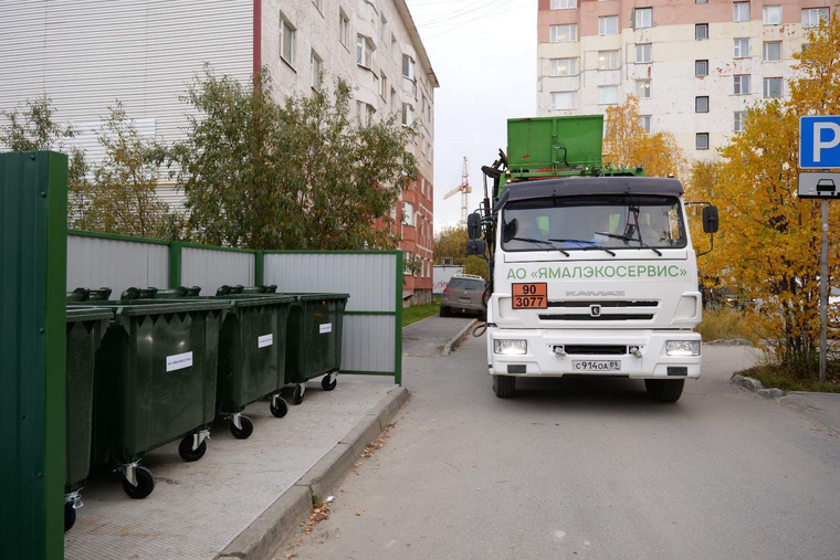 Площадки обновляют одновременно с закупкой новых мусоровозов