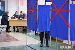 Единый день голосования. Ситникова Елена на избирательном участке. Курган