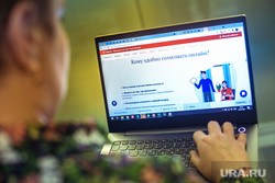 Онлайн-голосование. Москва, ноутбук, голосование, онлайн, дистанционное, электронное