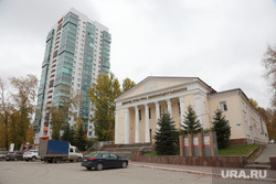 Виды города. Пермь, дкж, дворец культуры железнодорожников