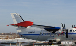 Чешский самолет на УЗГА. ЕКатеринбург, легкая авиация, l-410, аэропорт уктус