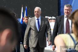 Торжественная церемония празднования Дня ВМФ на Сенатской площади. Санкт-Петербург, бастрыкин александр