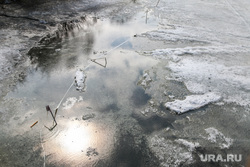 Фоторепортаж с мест подтопления во время паводка.
Курган., весна, лед, река табол