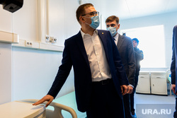 Алексей Текслер на строительстве второй очереди инфекционной больницы. Челябинск, семенов юрий
