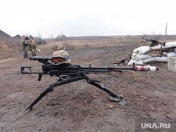 Фотографии с передовой. Украина. ДНР, пулемет
