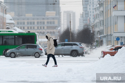 Виды Екатеринбурга, снег, зима, мороз, холод