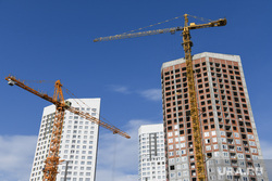 Виды Екатеринбурга, строительный кран, недвижимость, новостройка, новый дом, город, башенный кран, строительство