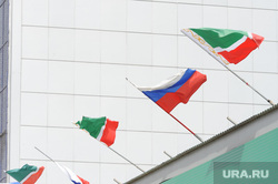 Чечня. Грозный
, чечня, грозный, флаги россии чечни