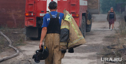 Верховые пожары в поселках Джабык и Запасное. Челябинская область, мчс, пожарный, лесной пожар, село запасное