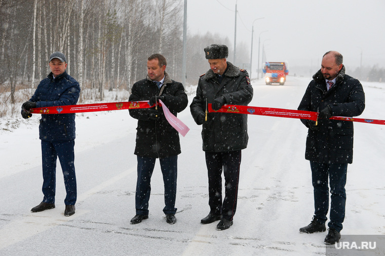Торжественное открытие участка Пермской трассы Р-242 после капремонта 