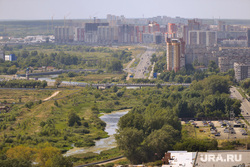 Виды Челябинска, река миасс, северо-западный район